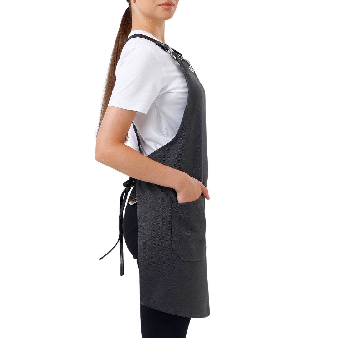 Copenhagen apron in Smoke Grey – product photograph 4
