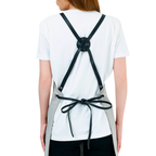Istanbul Apron - Silver Grey
