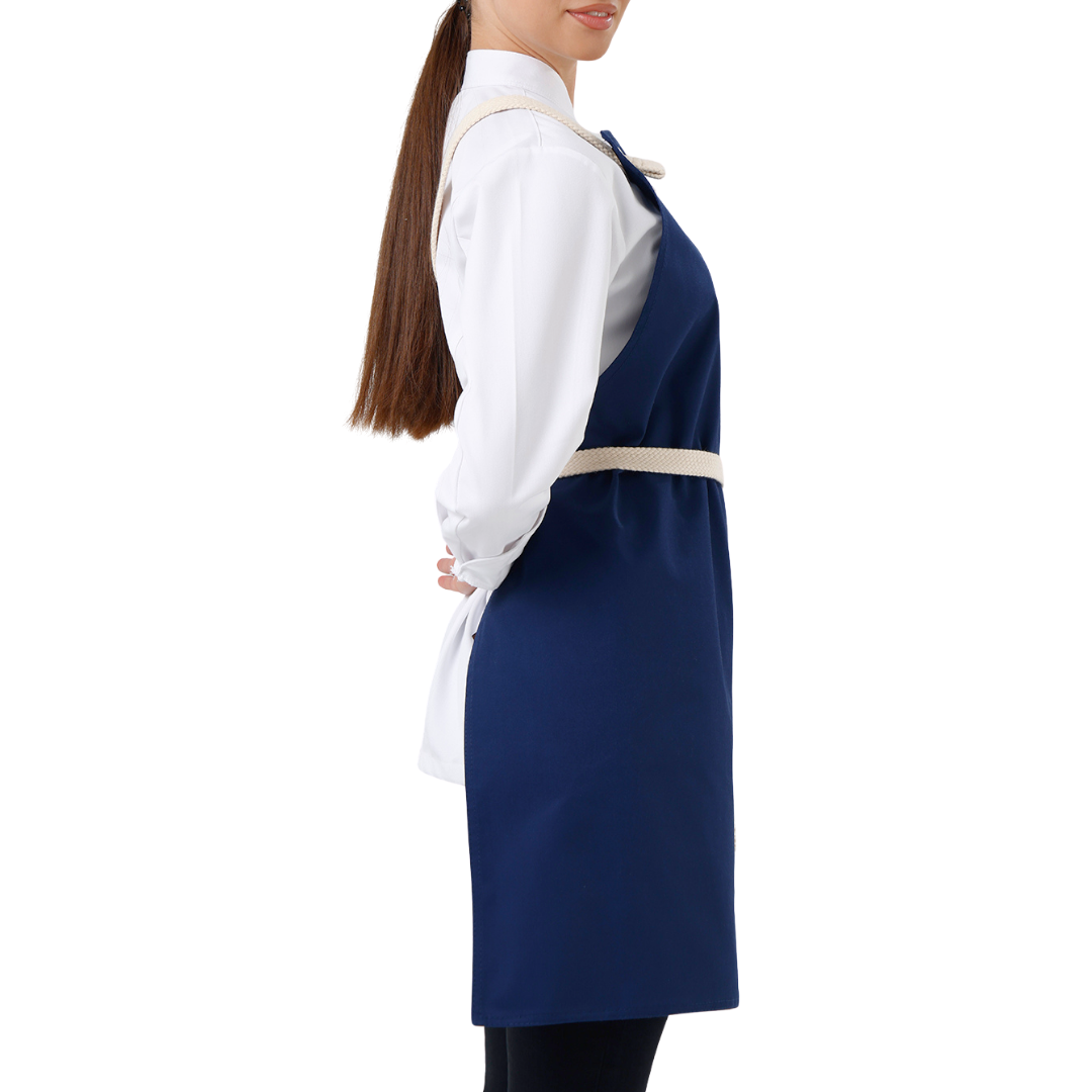 Basel apron in Navy – product photograph 5