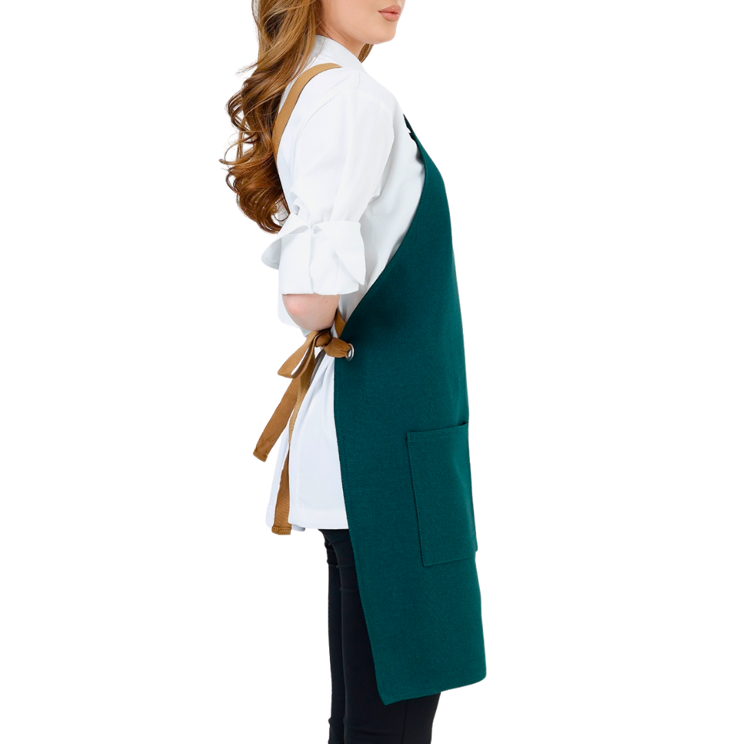 Berlin Apron - Forest Green