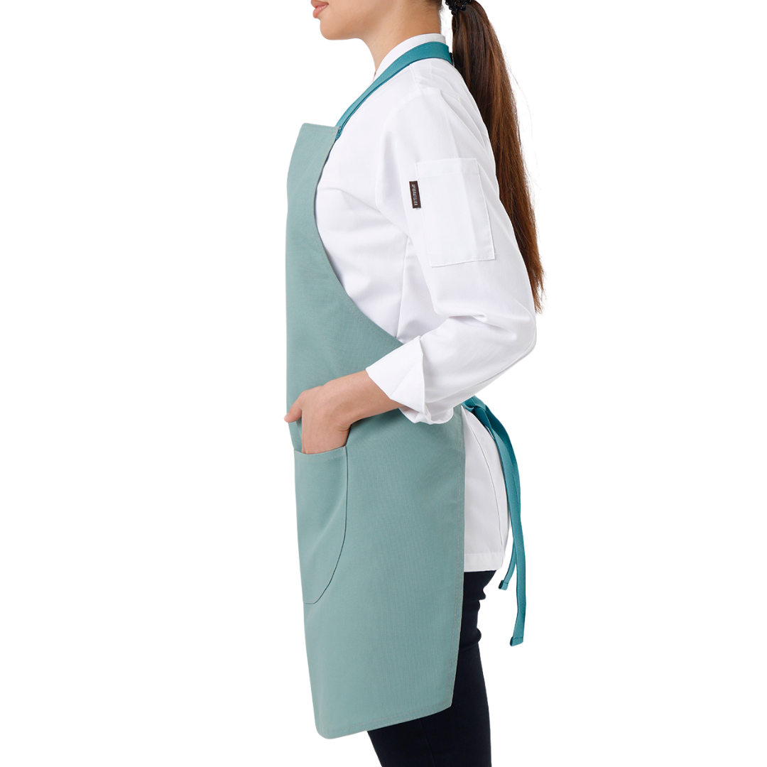 Valencia work apron in Seafoam Green, product image 5