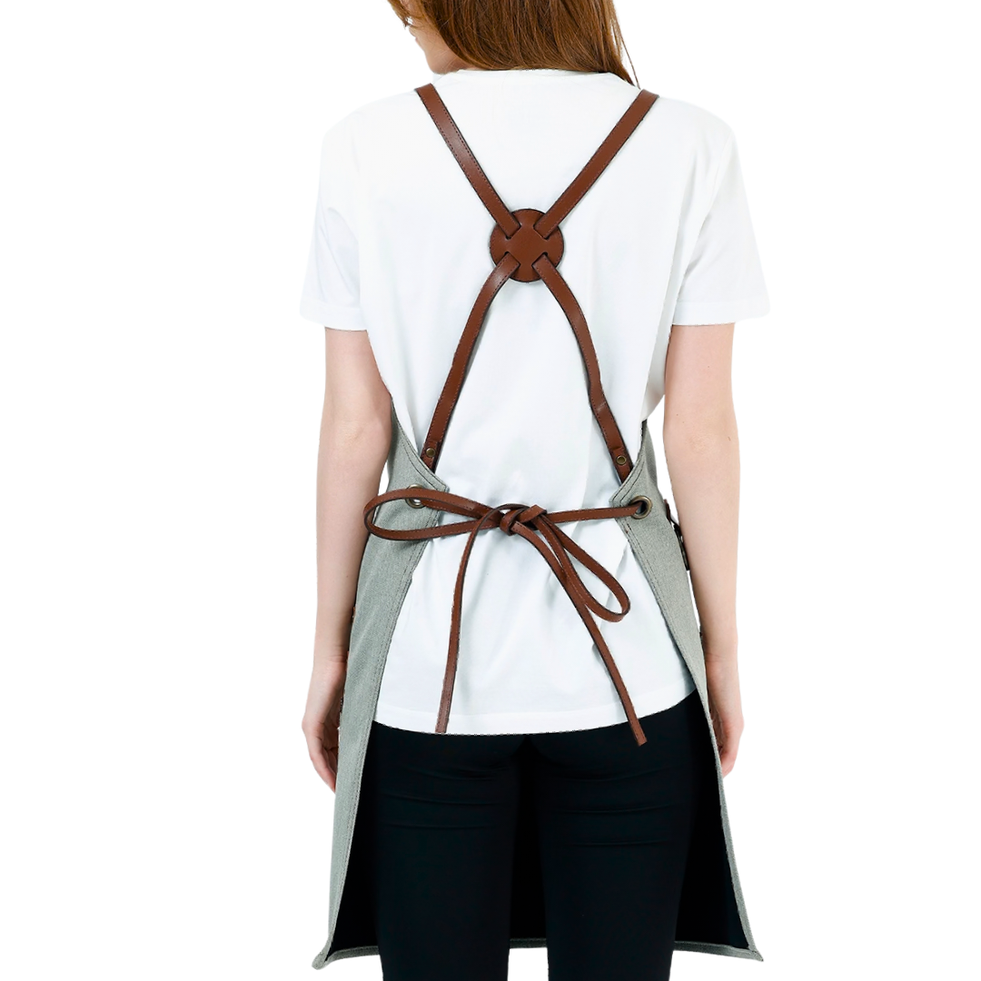 Istanbul Apron - Sage Green