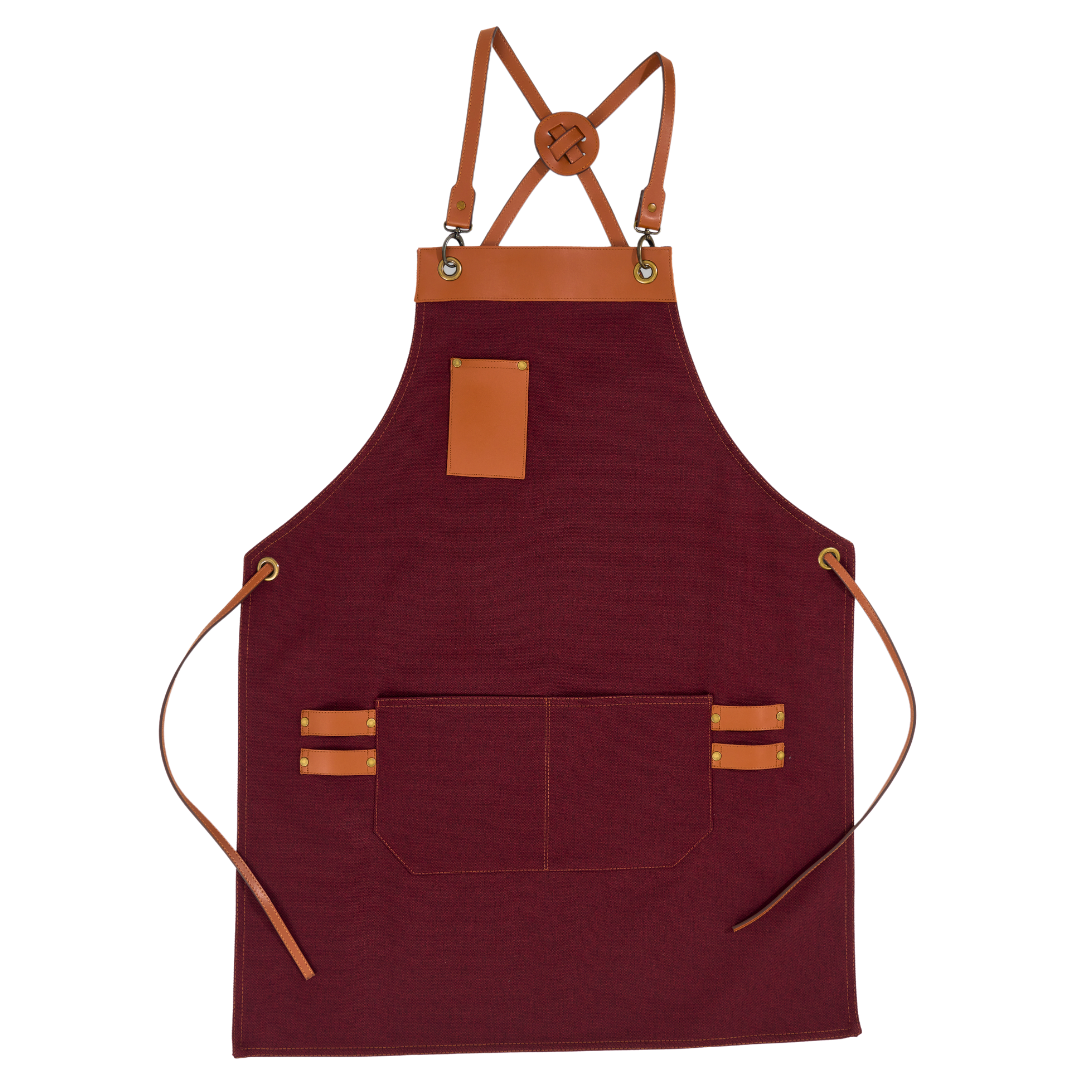 Rio Apron - Deep Merlot