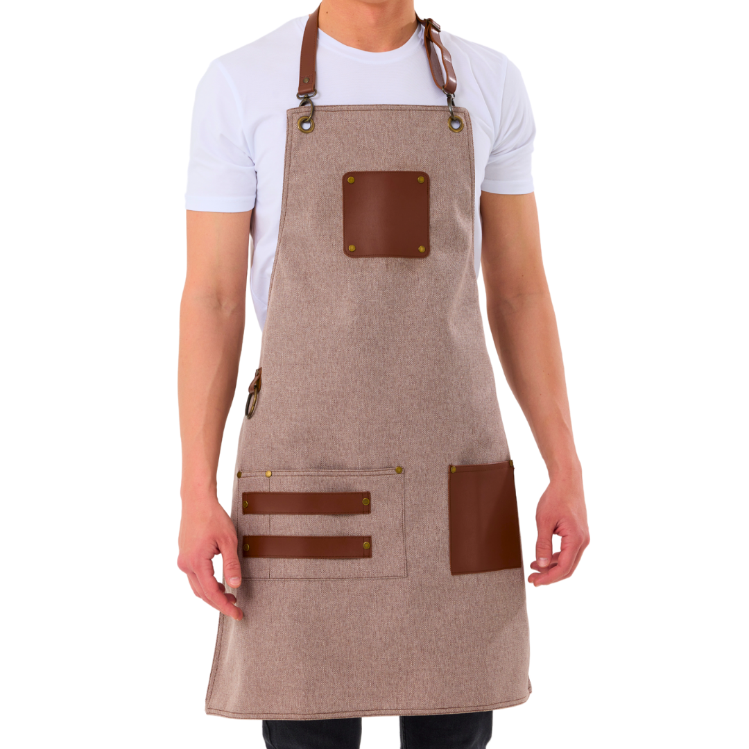 Madrid Apron - Sandstone