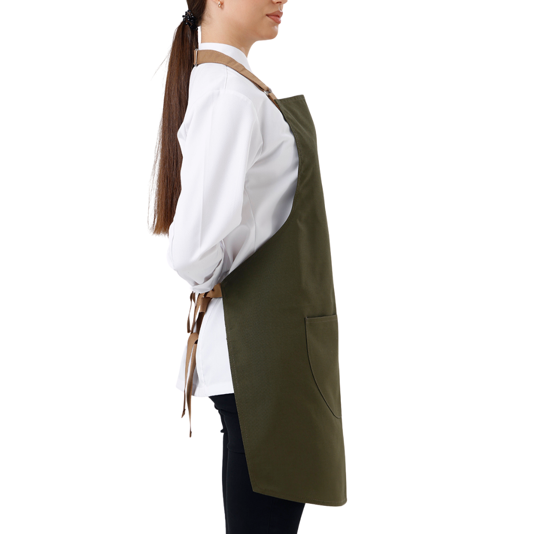 Valencia work apron in Dark Khaki, product image 4
