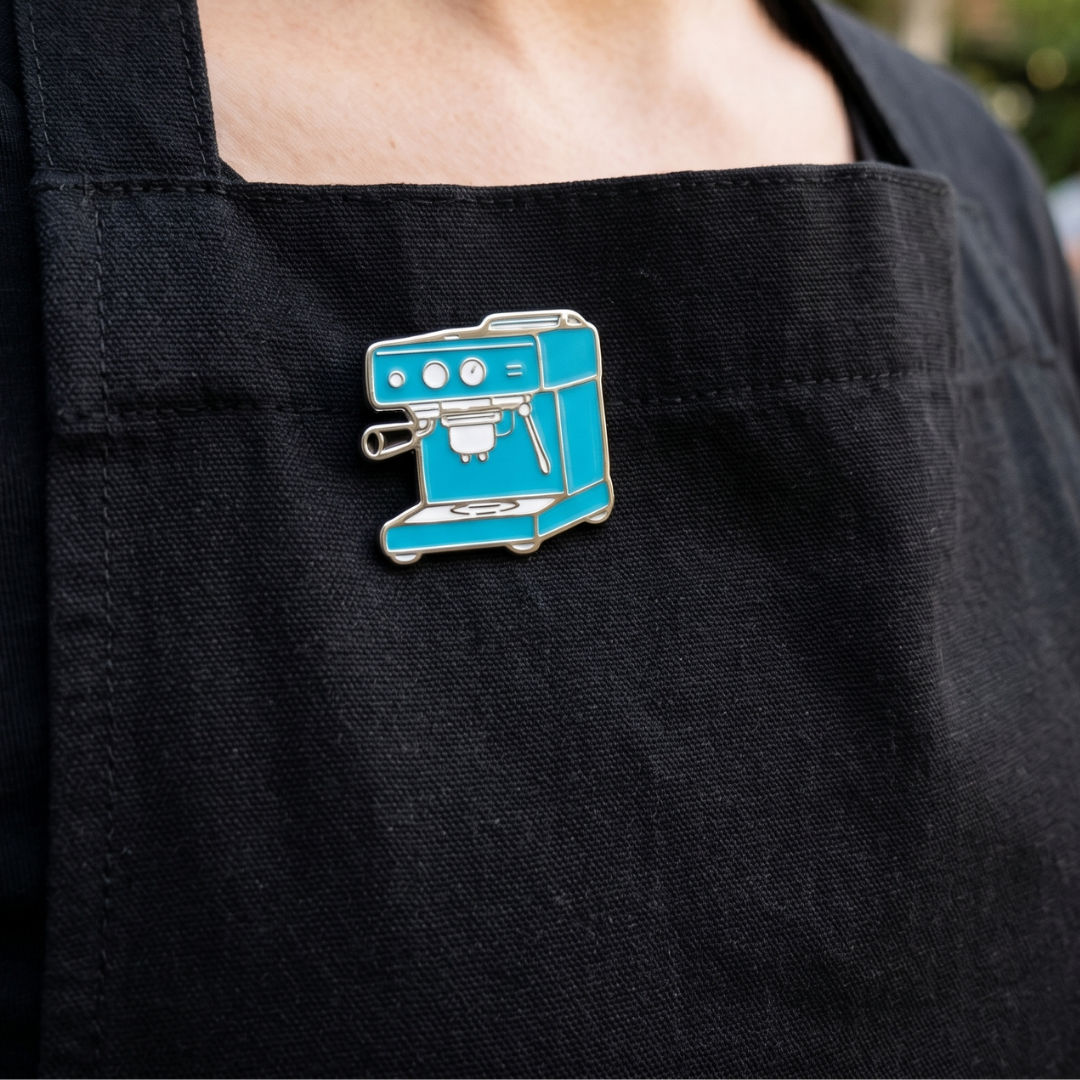 Pin Badge - Espresso Machine