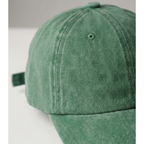 Washed Gabardine Cap - Green