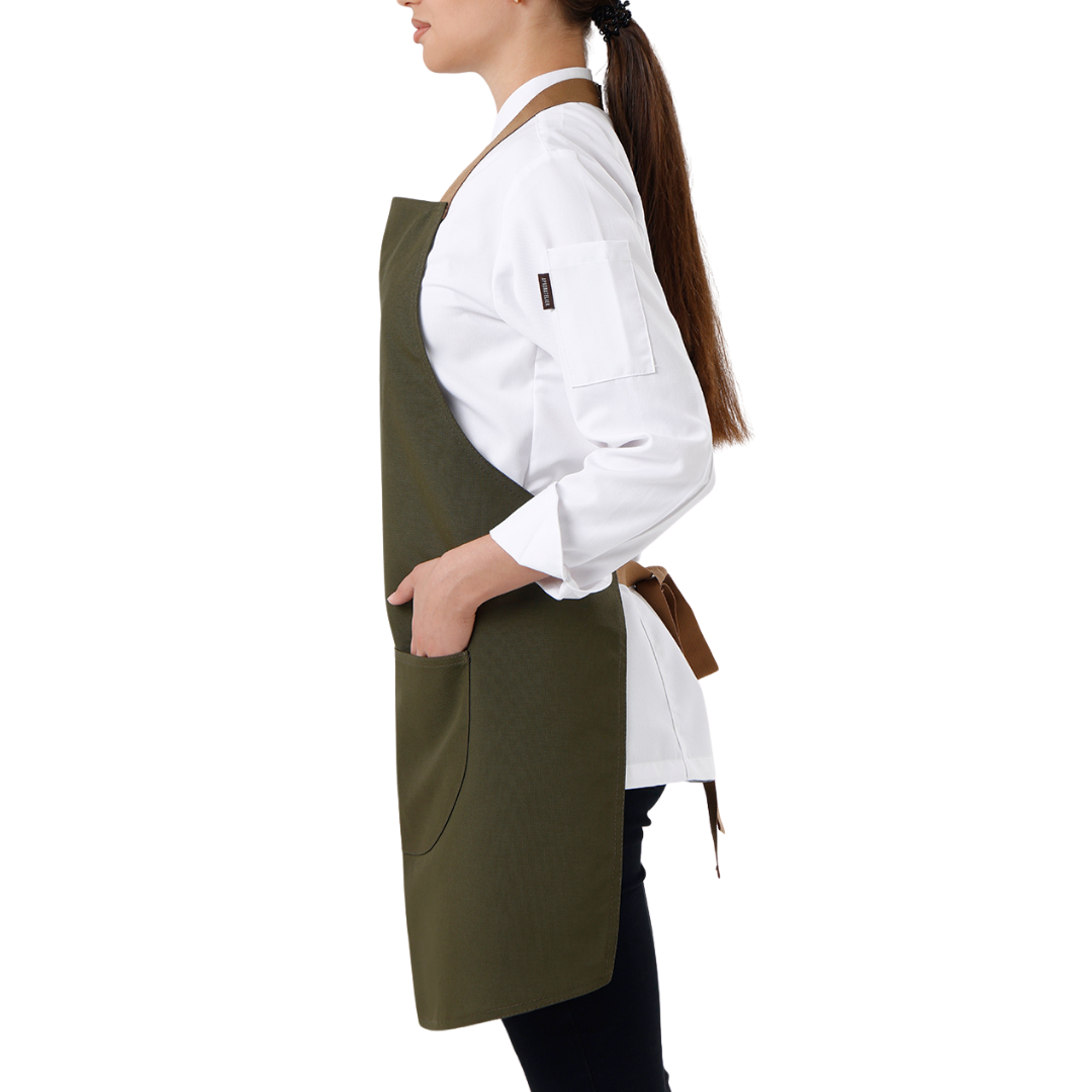 Valencia work apron in Dark Khaki, product image 5