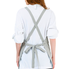 Berlin Apron - Silver Grey