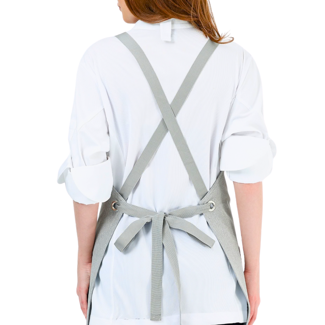 Berlin Apron - Silver Grey