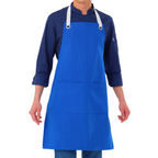 Naples Apron - Cobalt Blue