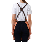 Copenhagen apron in Salmon Pink – product photograph 6