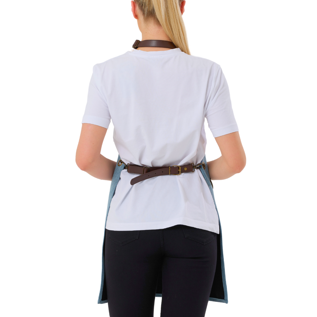 Madrid Apron - Nordic Blue