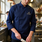 Men’s Chef Jacket – Navy