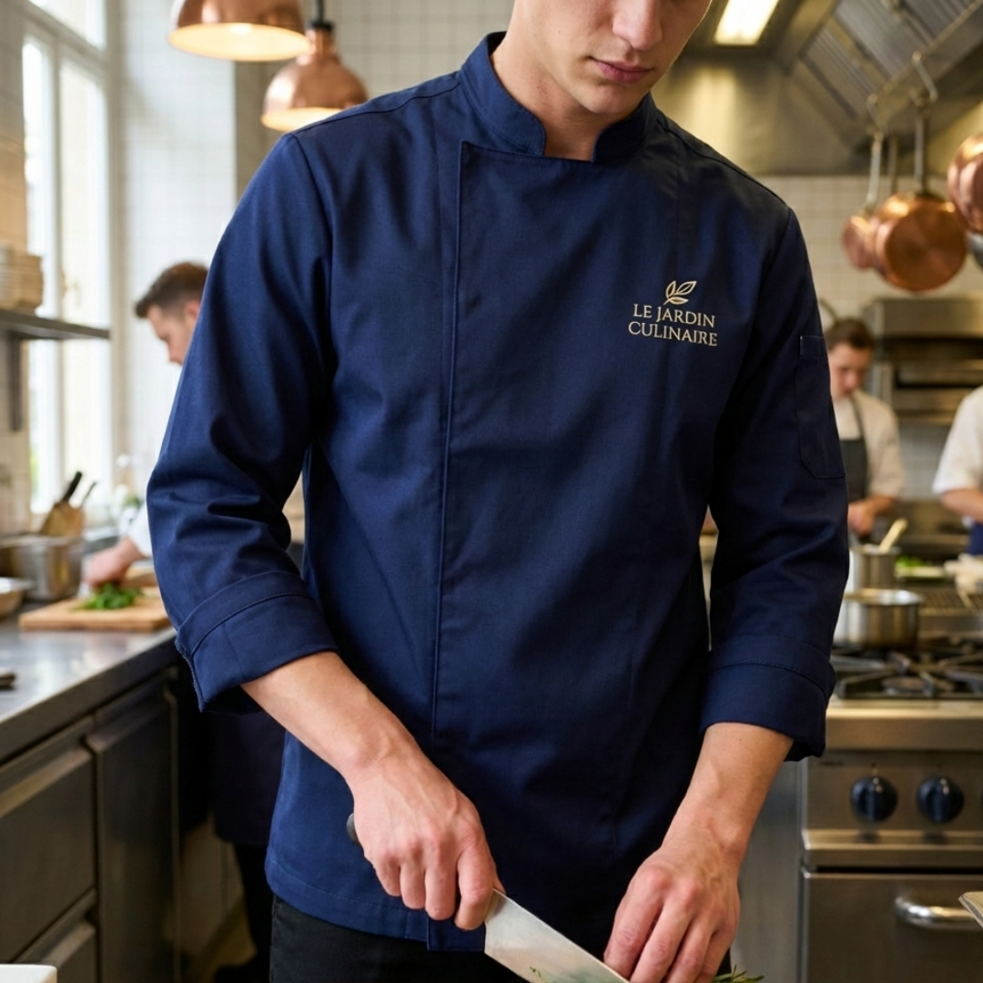 Men’s Chef Jacket – Navy