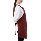 Valencia work apron in Deep Burgundy, product image 5
