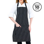 Bulk Apron Packs - Black Stripe