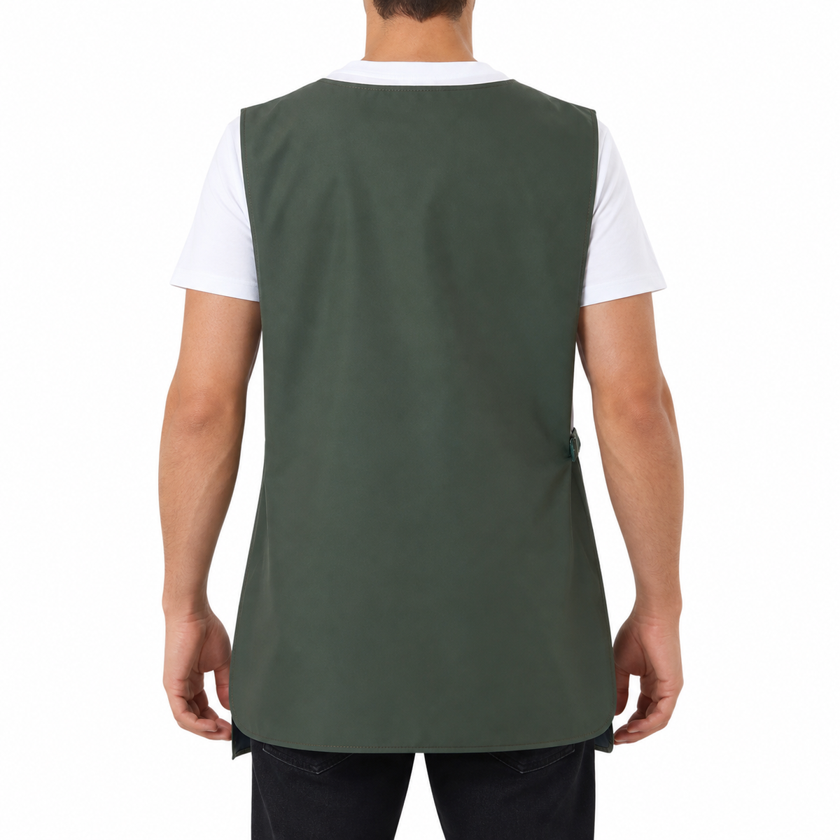 Milano khaki professional apron – product photo 5