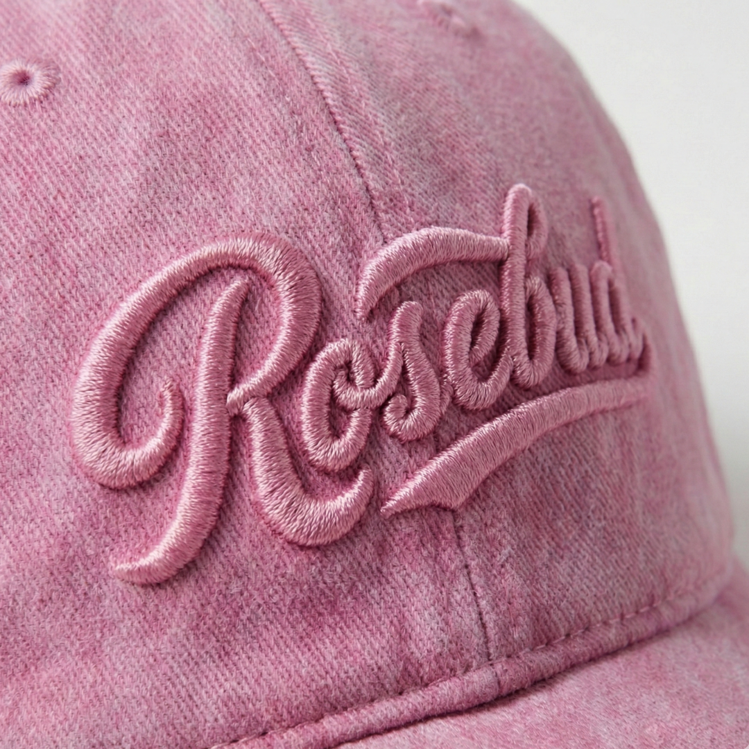 Washed Gabardine Cap - Light Pink