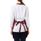 Valencia work apron in Deep Burgundy, product image 8