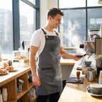 Amsterdam Apron - Charcoal Grey