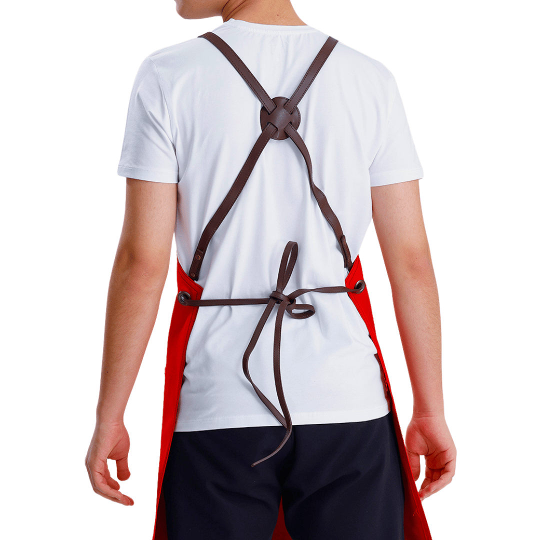 Amsterdam Apron - Chef Red