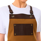 Amsterdam Apron - Caramel Brown