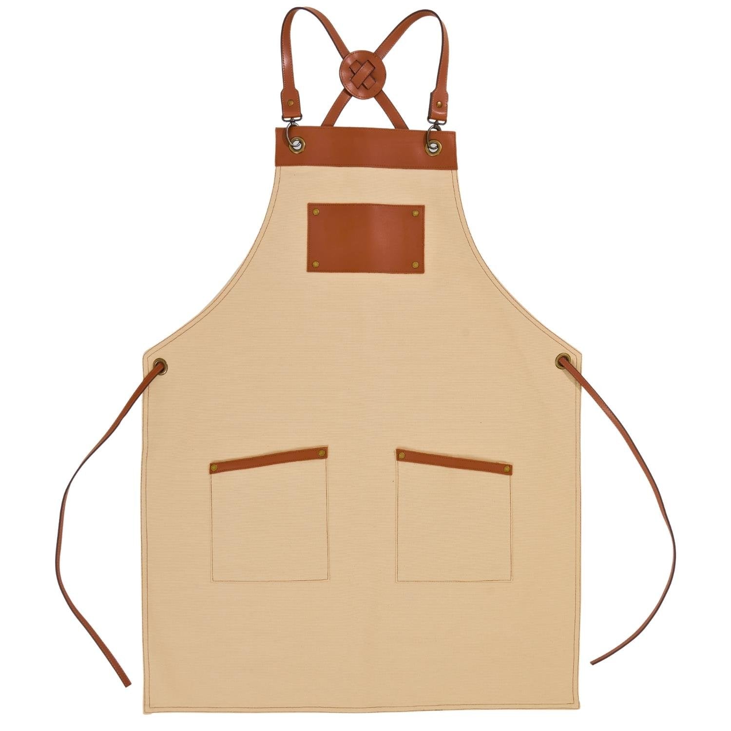 Amsterdam Apron - Ecru – Apron Atelier