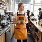 Amsterdam Apron - Marigold Orange