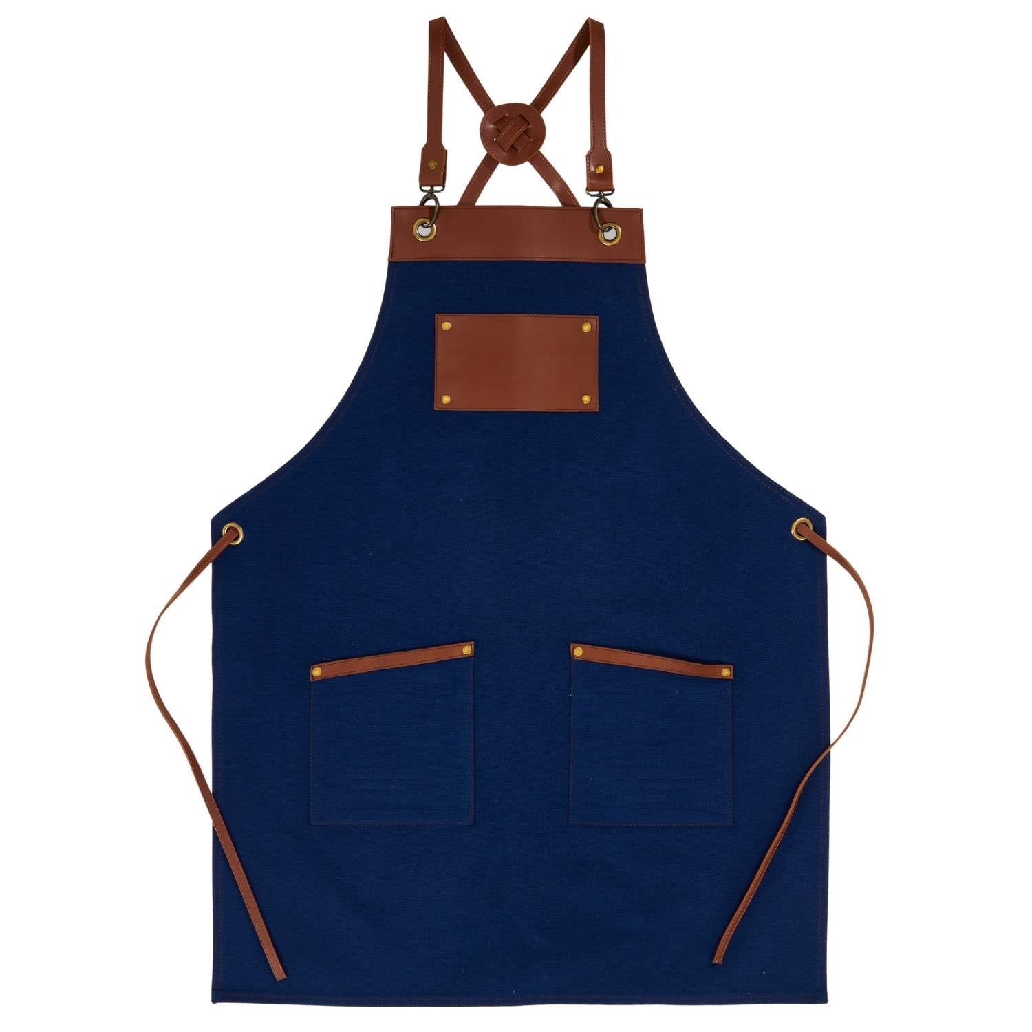 Amsterdam Apron - Navy Blue