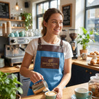 Amsterdam Apron - Steel Blue