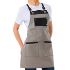 Amsterdam Apron - Stone Grey