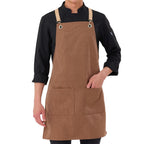Berlin Apron - Caramel Brown