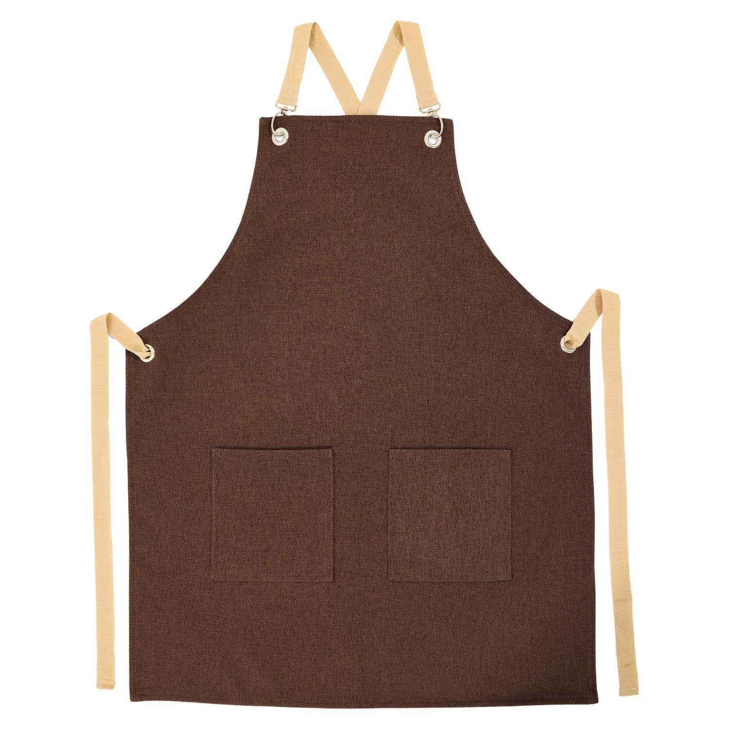 Berlin Apron - Coffee Brown