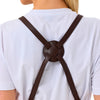 Personalised Premium Apron with Vegan Leather Accents