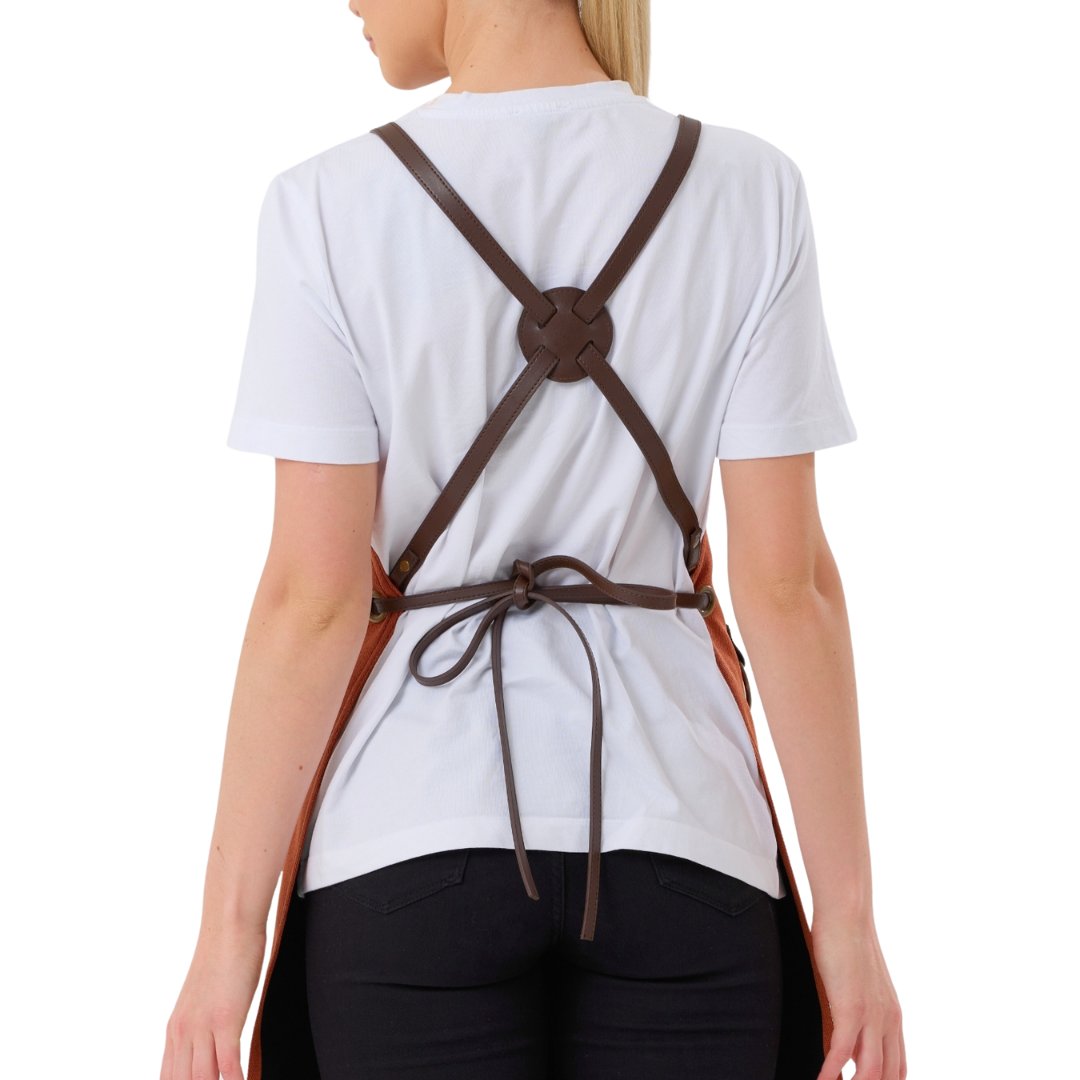 Istanbul Apron - Burnt Orange