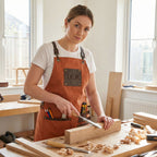 Istanbul Apron - Burnt Orange