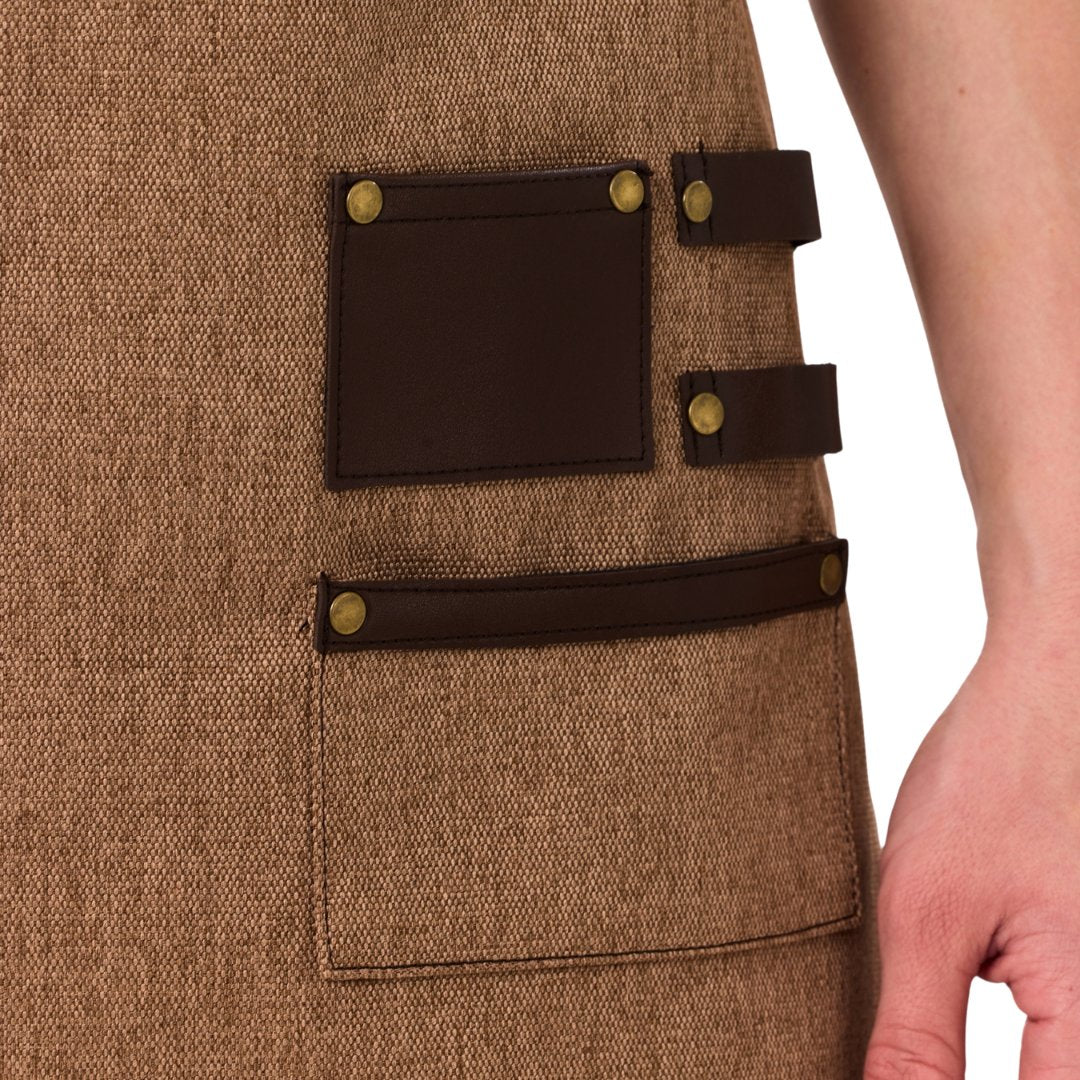 Istanbul Apron - Cappuccino Brown