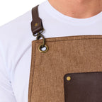 Istanbul Apron - Cappuccino Brown
