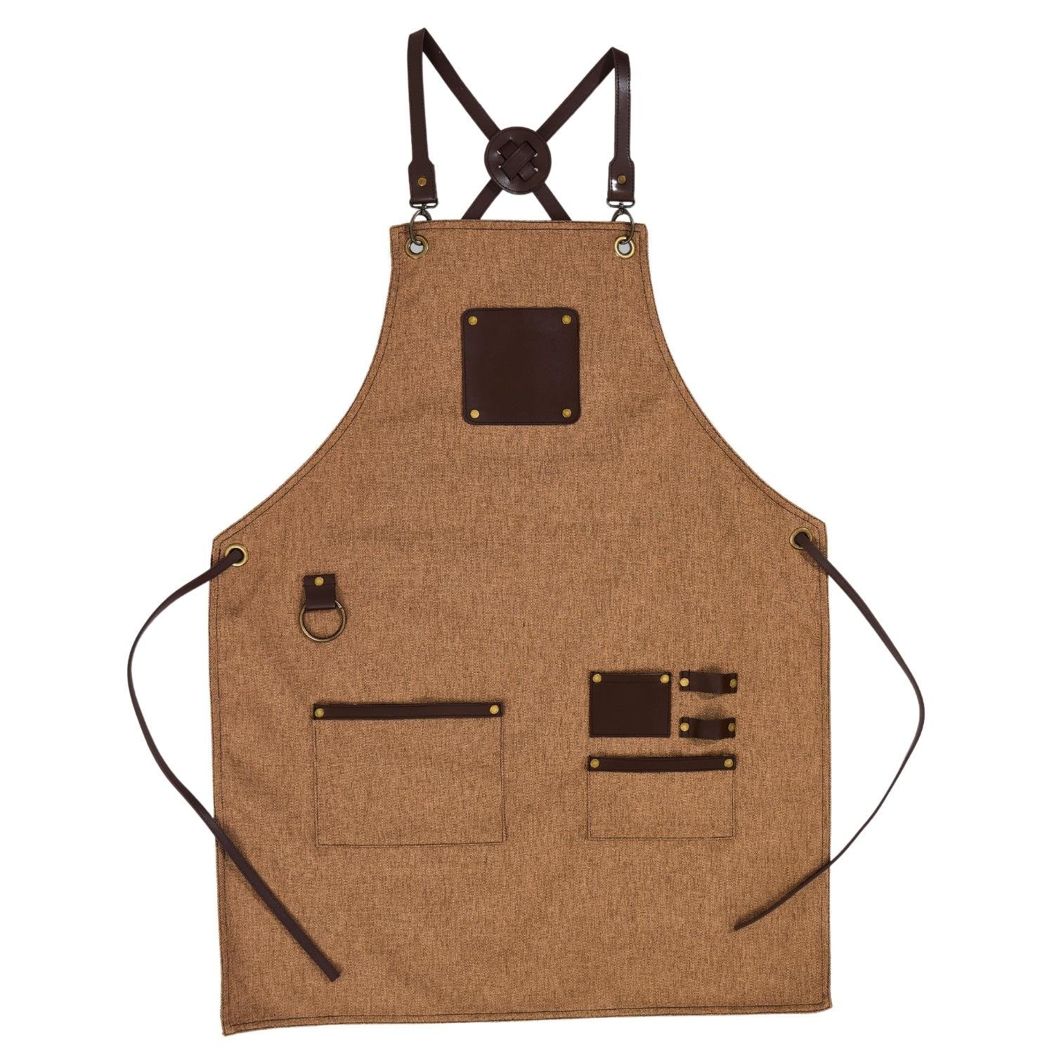 Istanbul Apron - Cappuccino Brown