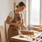 Istanbul Apron - Cappuccino Brown