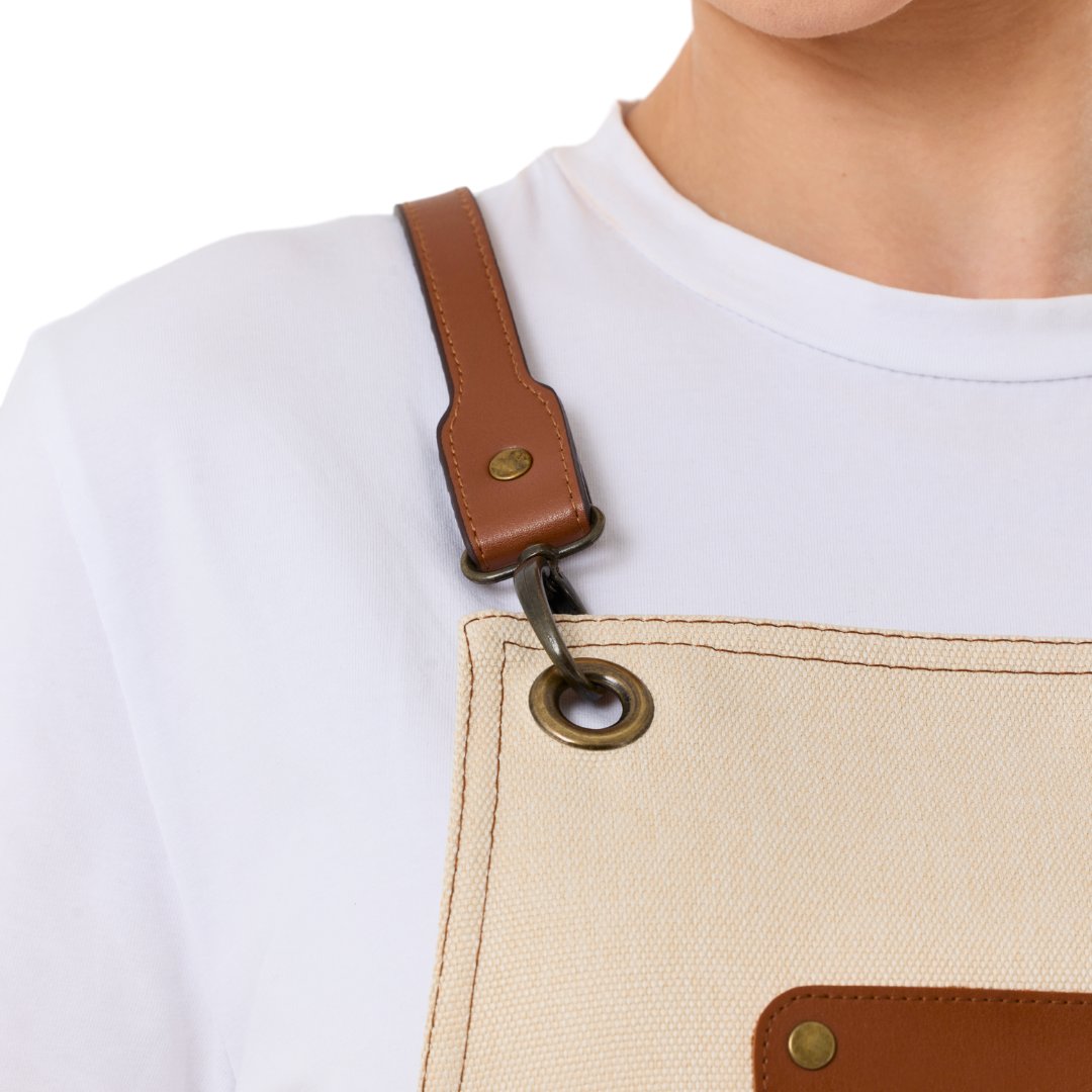 Istanbul Apron - Ivory Beige
