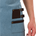 Istanbul Apron - Nordic Blue