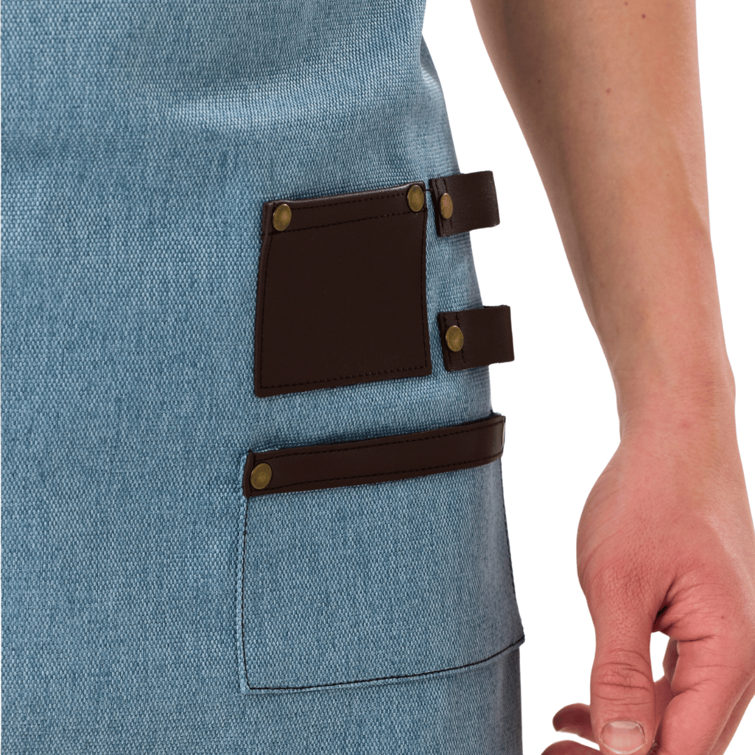 Istanbul Apron - Nordic Blue