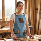 Istanbul Apron - Nordic Blue