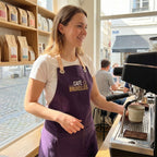 Naples Apron - Aubergine