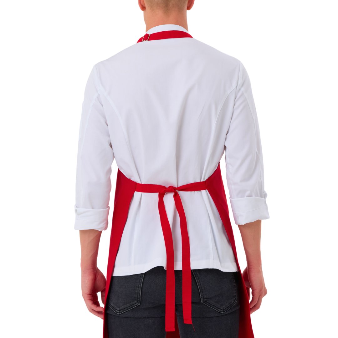 Naples Apron - Chef Red