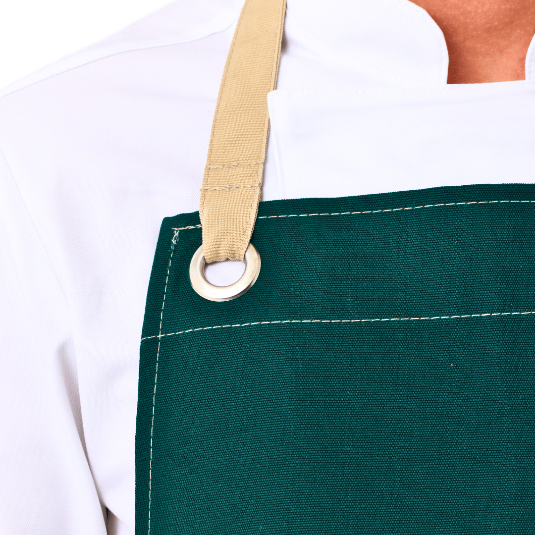 Naples Apron - Forest Green