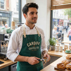 Naples Apron - Forest Green