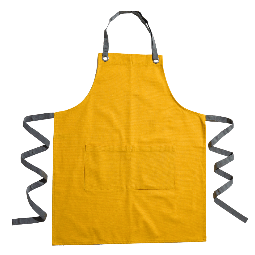 Naples Apron - Mustard Yellow